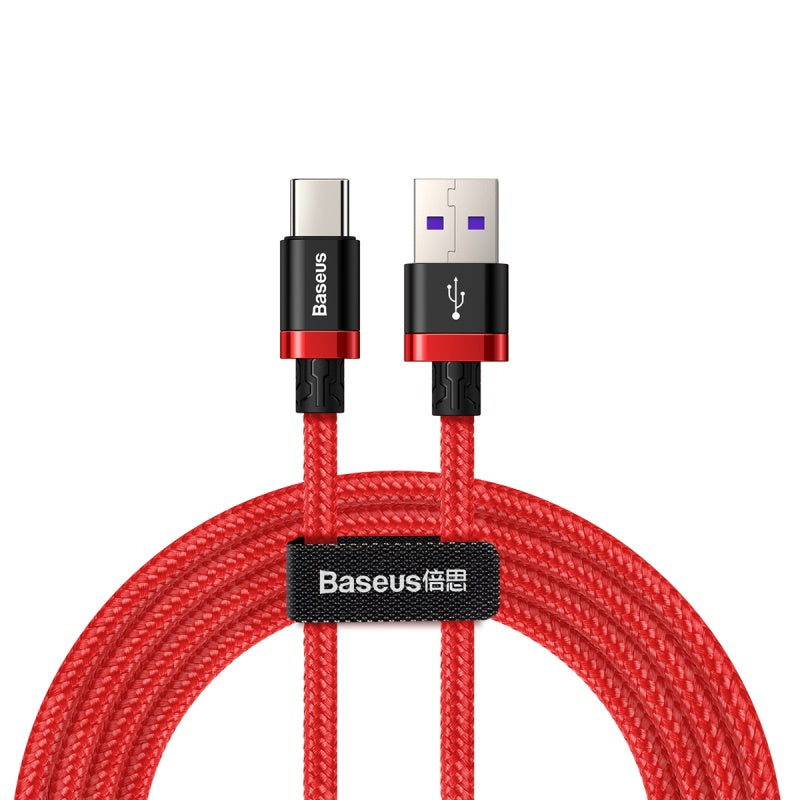 Purple Gold Red Flash Charging Data Cable