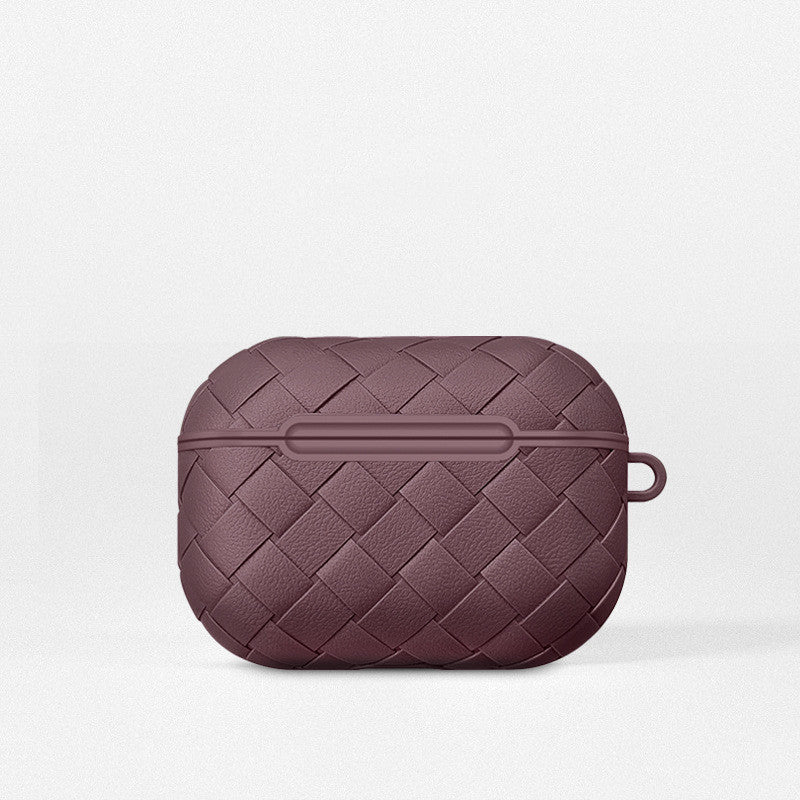 Compatible with Apple , TPU Woven Pattern Apple 3rd Generation Earphone Protective Sleeve Soft Cover