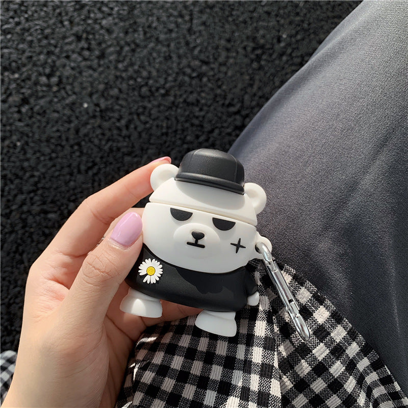 Wireless bluetooth headset case