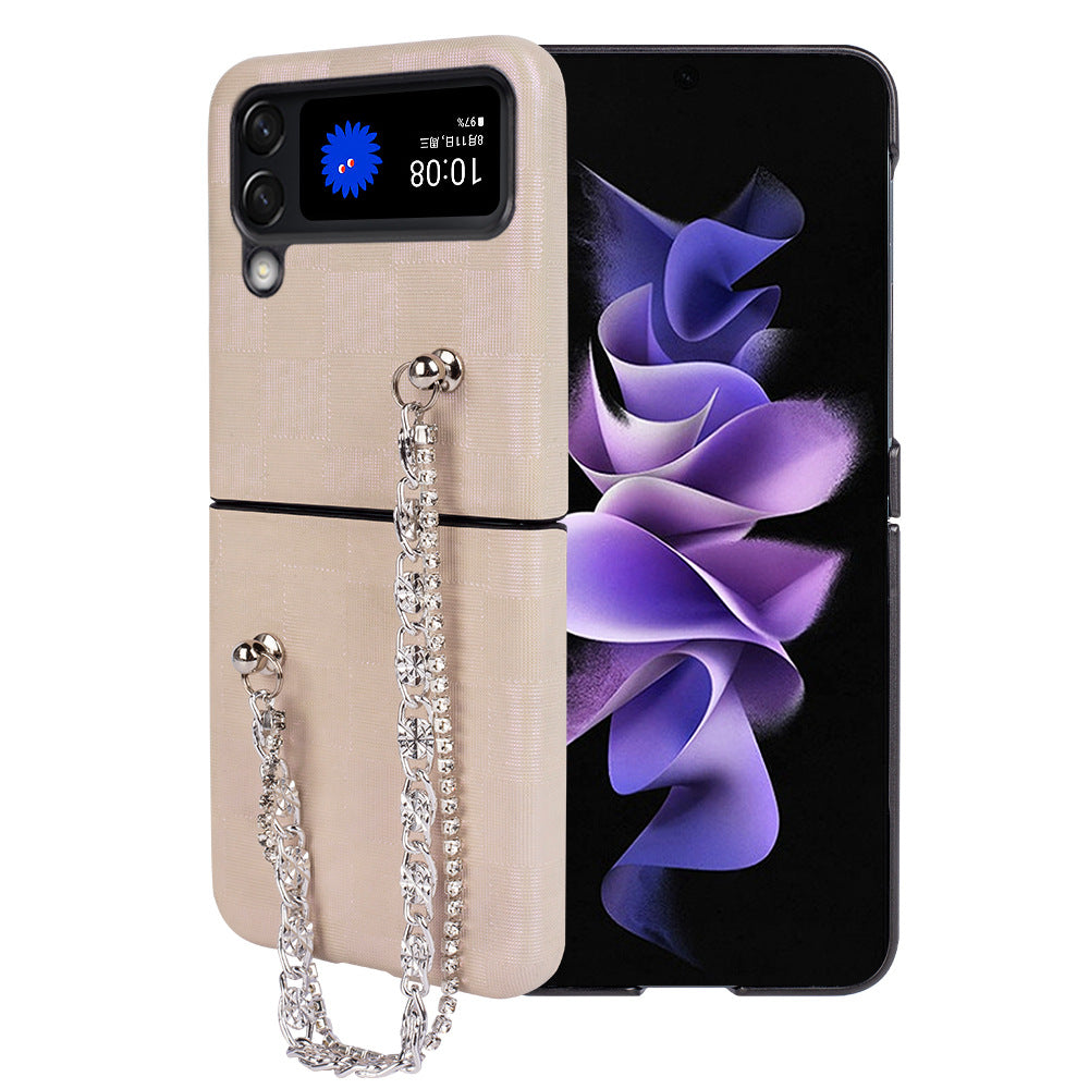Mobile Phone Case Folding Screen Full Of Stars Bracelet Protective Cover
