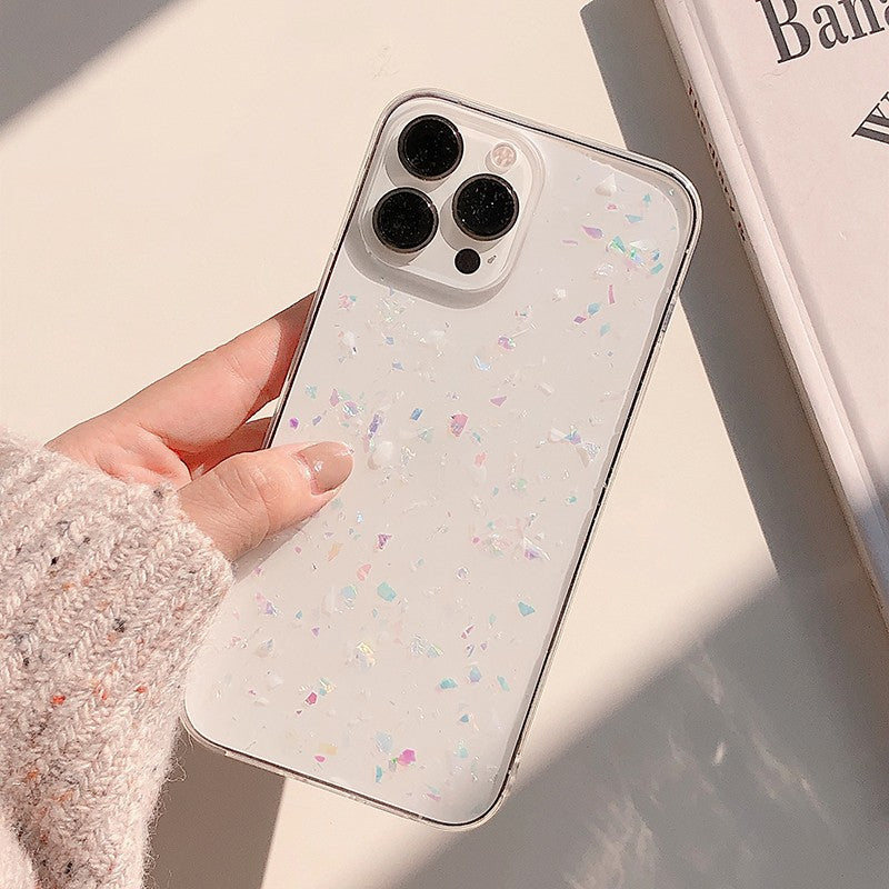 Transparent Drip Glue Mobile Phone Case