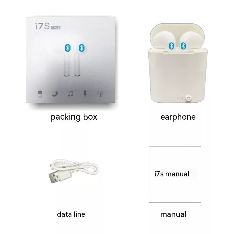 Bluetooth S With Charging Compartment Bluetooth Wireless Headset Stereo