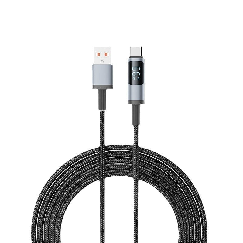 Fast Charge Data Cable Suitable For Charging Digital Display Data Line Type-c Charging Cable