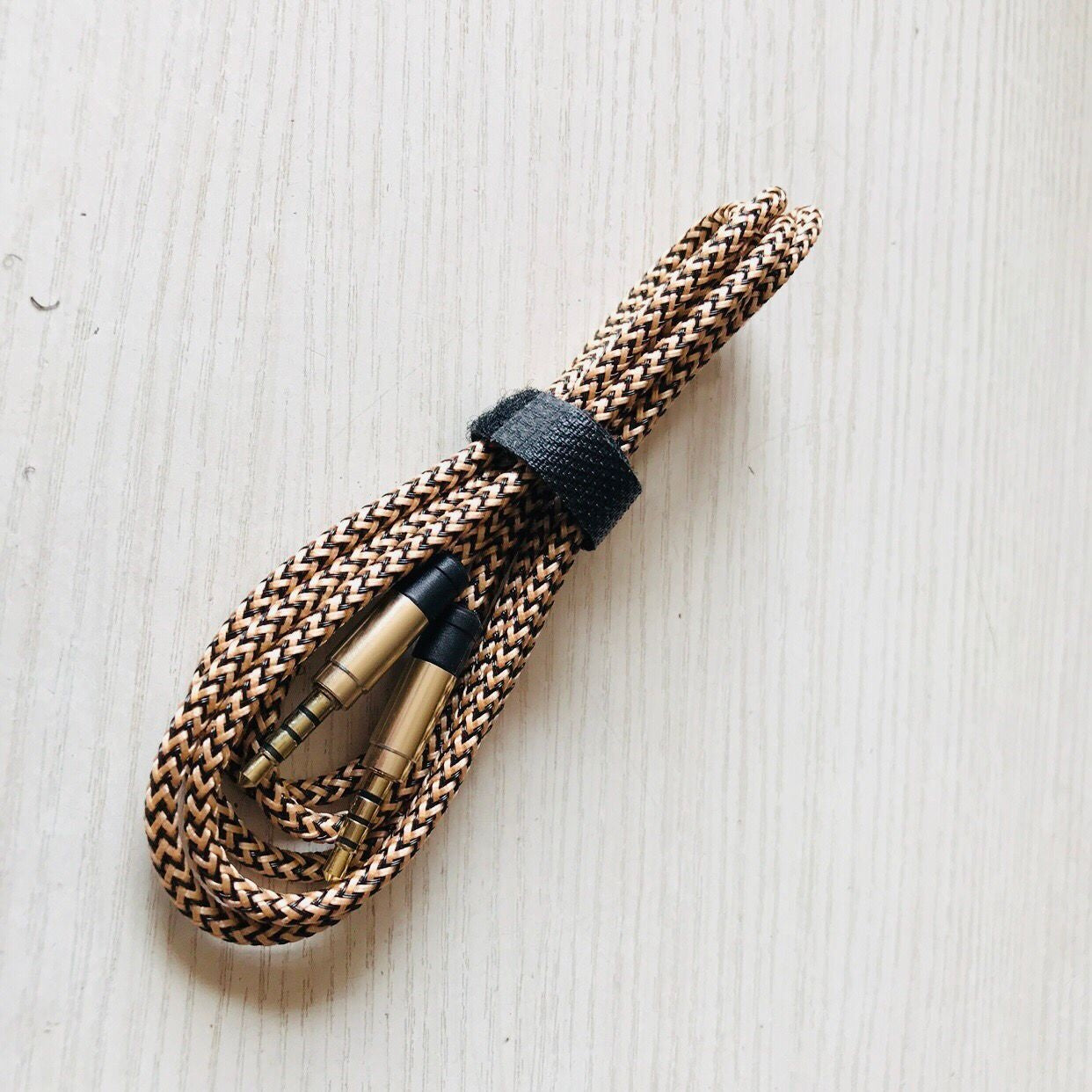 Transfer Woven Nylon Vehicle Live Audio Cable