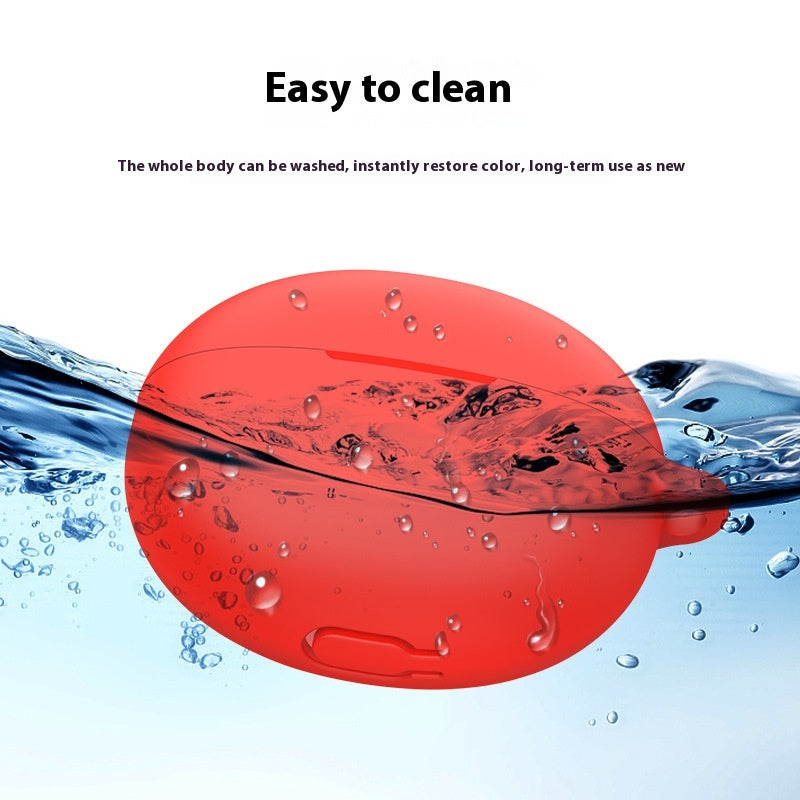 Applicable To Earphone Sleeves Silicone Drop-resistant Dustproof Charging Bin Earphone Case