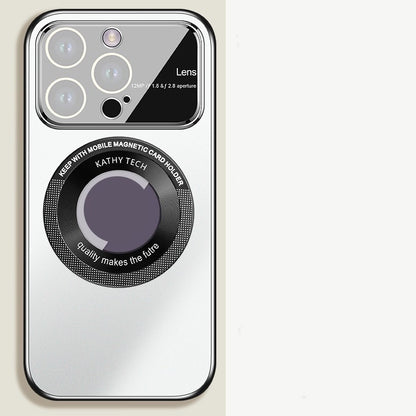 Magnetic Case With Large Window And Mirror Protector