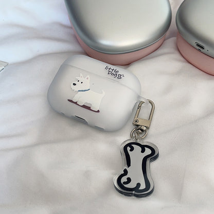 Cute Western Highland Earphone Protective Case Silicone Soft Creative