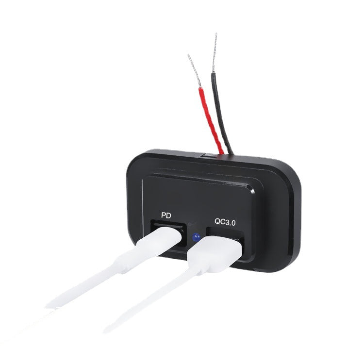 New QC3.0 Modified Car Charger TYPE-C Car Charger