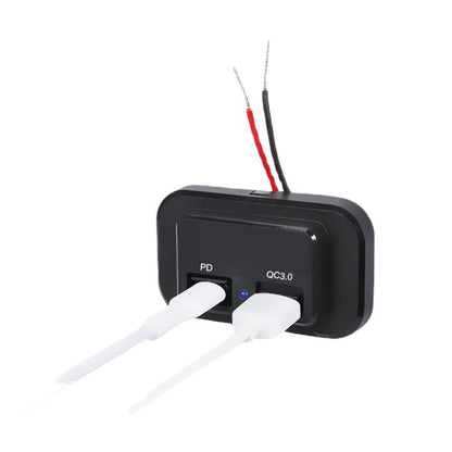 New QC3.0 Modified Car Charger TYPE-C Car Charger