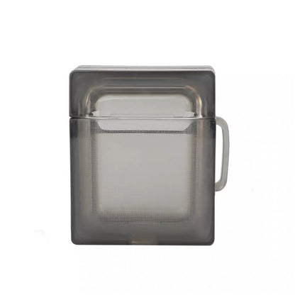 Square Transparent Bluetooth Earphone Case Cover