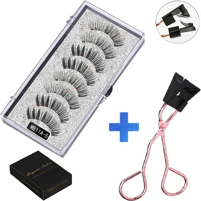 Magnetic 3D Magnetic Eyelash Natural Curling Super Soft
