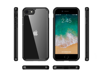 Compatible with Apple , Anti-fall transparent mobile phone case