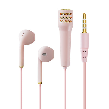 Wired mini earphone with microphone