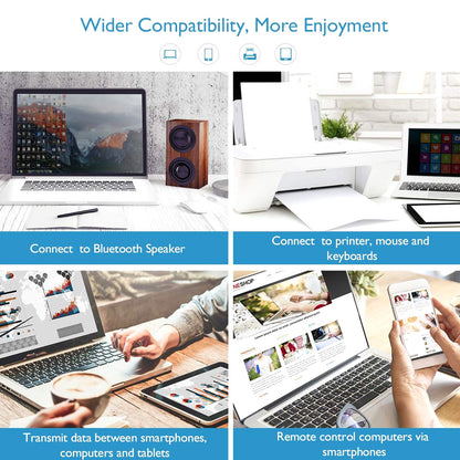 Bluetooth 5.0 Audio Receiver Transmitter Two-In-One Bluetooth Adapter Car Speaker Computer TV Transmitter