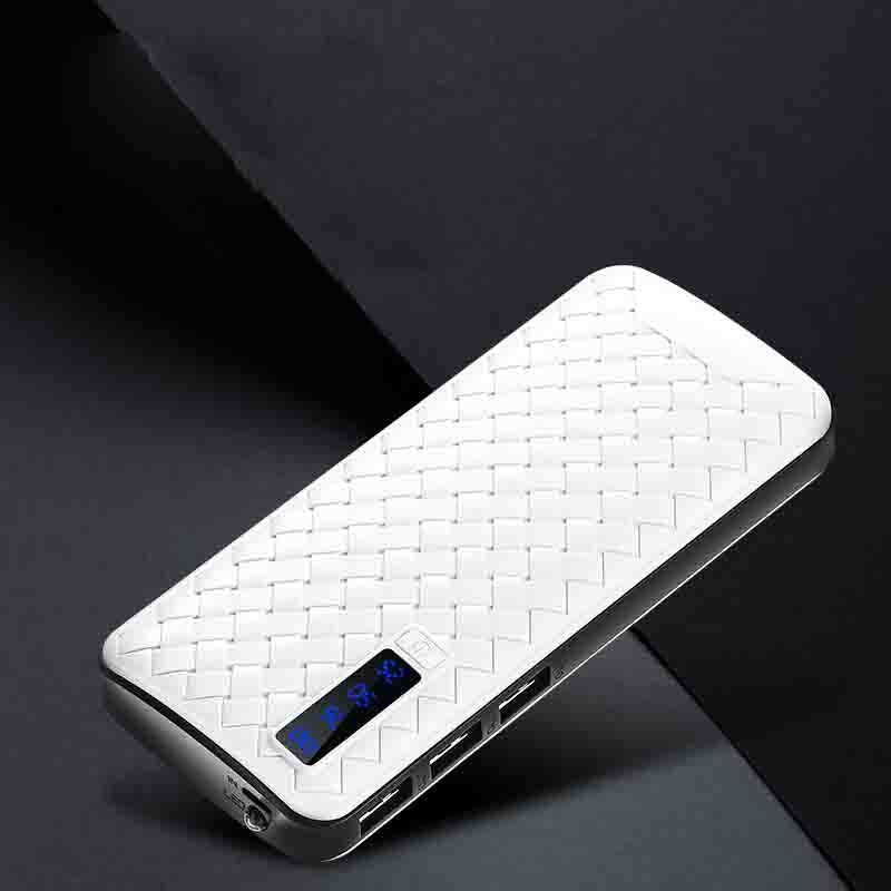 Texture digital display mobile power supply