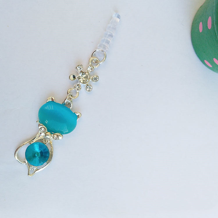 Mobile phone dust plug universal pendant