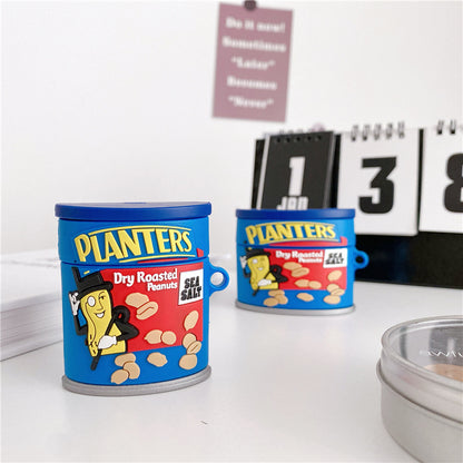 Compatible with Apple, Bluetooth Wireless Headset Box Creative Soft Plastic Case Applicable