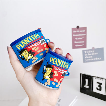 Compatible with Apple, Bluetooth Wireless Headset Box Creative Soft Plastic Case Applicable