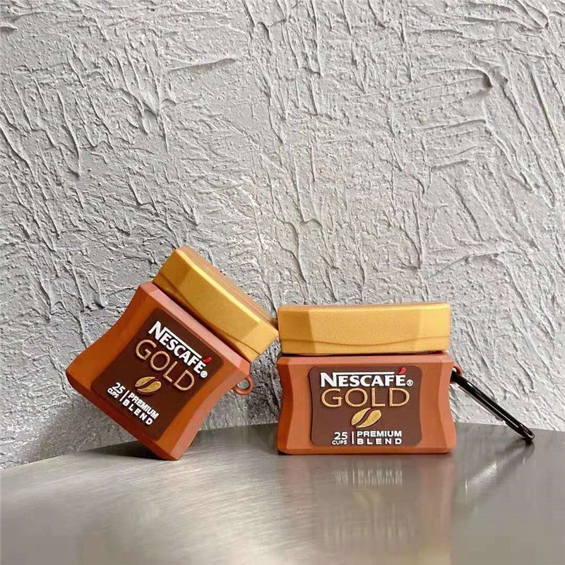 Compatible with Apple, Bluetooth Wireless Headset Box Creative Soft Plastic Case Applicable