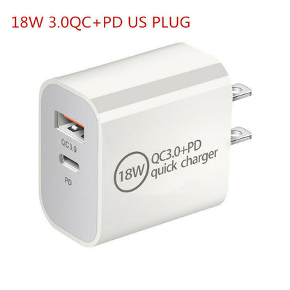 18W Dual Port Dual Port USB Charger