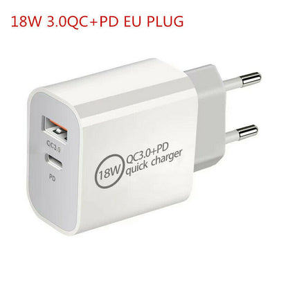 18W Dual Port Dual Port USB Charger