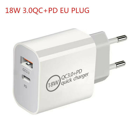 18W Dual Port Dual Port USB Charger