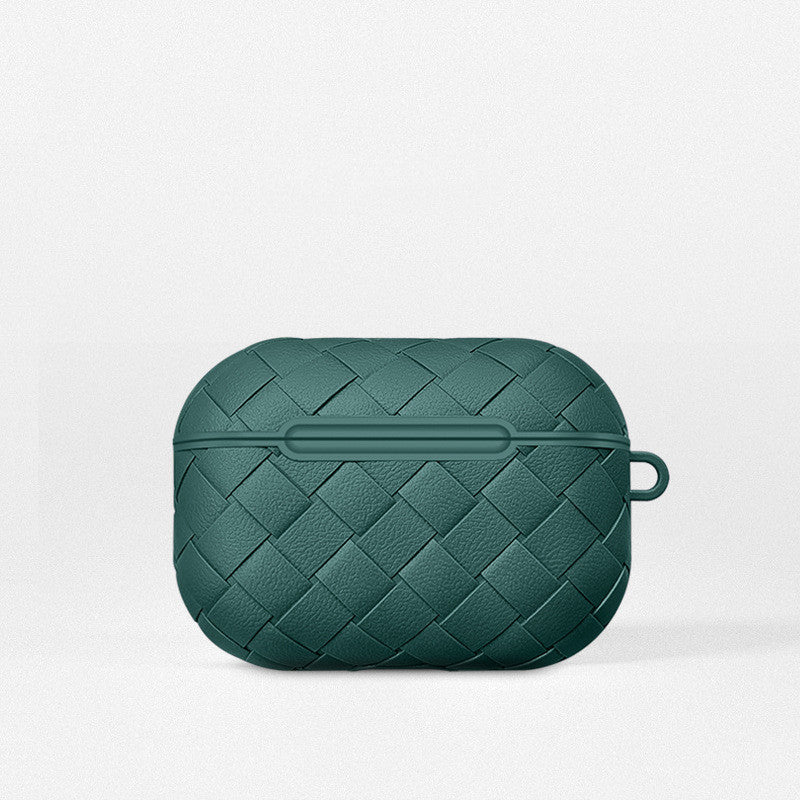 Compatible with Apple , TPU Woven Pattern Apple 3rd Generation Earphone Protective Sleeve Soft Cover