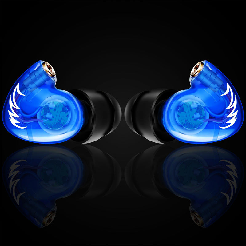 F1 Pro Sports Plug-In Heavy Bass HIFI Round-Ear Mobile Phone In-Ear Headphones