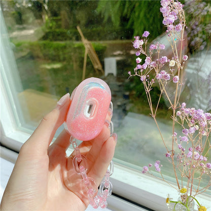 Compatible with Apple, Quicksand Bracelet For Airpods Earphone Case