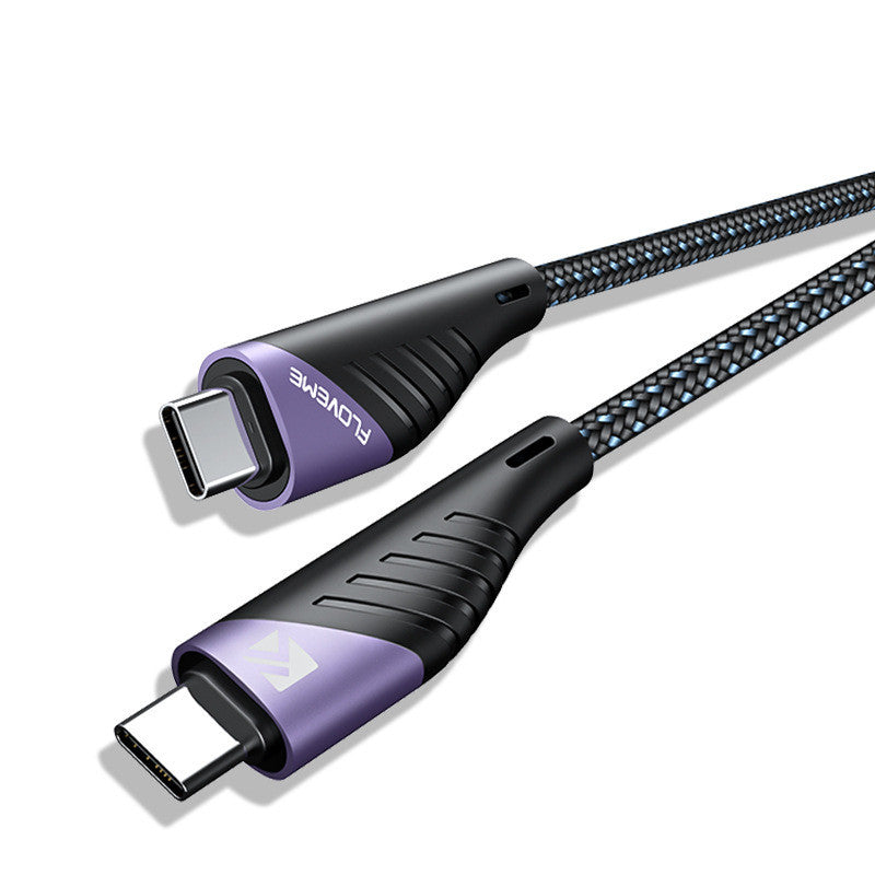 PD100W TYPE-C To TYPE-C Fast Charging Data Cable Is Suitable For Apple Computers