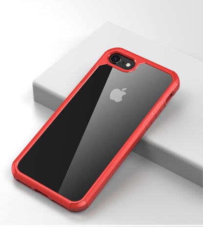 Compatible with Apple , Anti-fall transparent mobile phone case