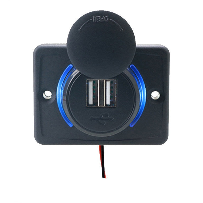 12 Volt Car Recreational Vehicle Car Modification USB Charger