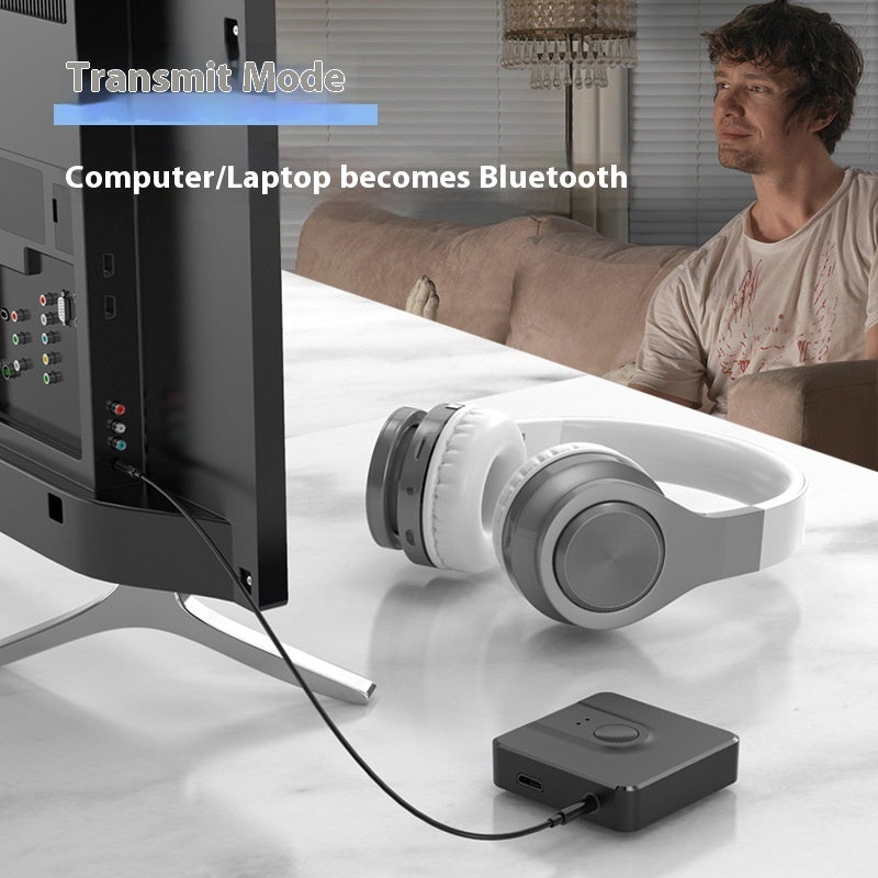 Bluetooth 50 Vehicle-mounted Home Use Audio Receiving And Transmitting Adapter
