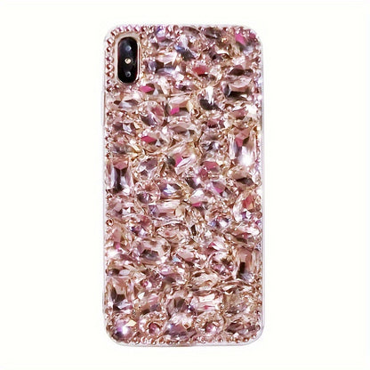 Phone Case New Full Diamond Rhinestone Gem All-inclusive Drop-resistant