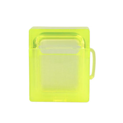 Square Transparent Bluetooth Earphone Case Cover