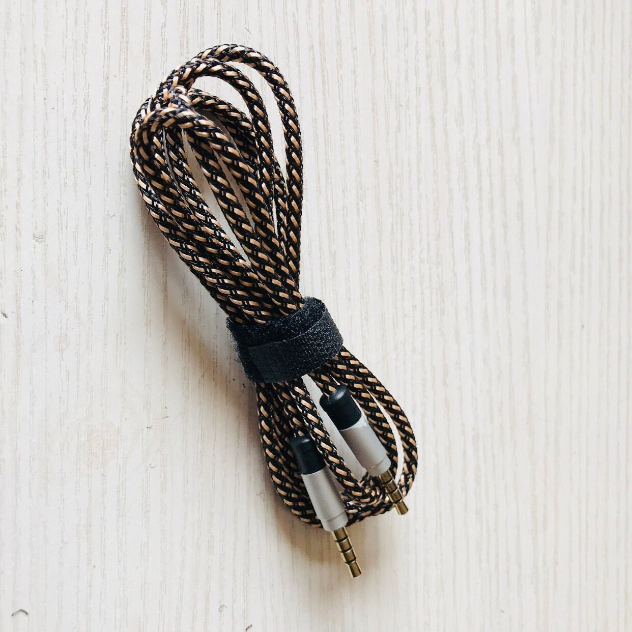 Transfer Woven Nylon Vehicle Live Audio Cable