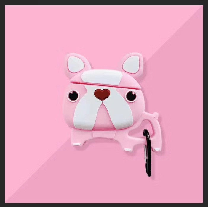 Compatible with Apple , Bulldog wireless earphone protective cover
