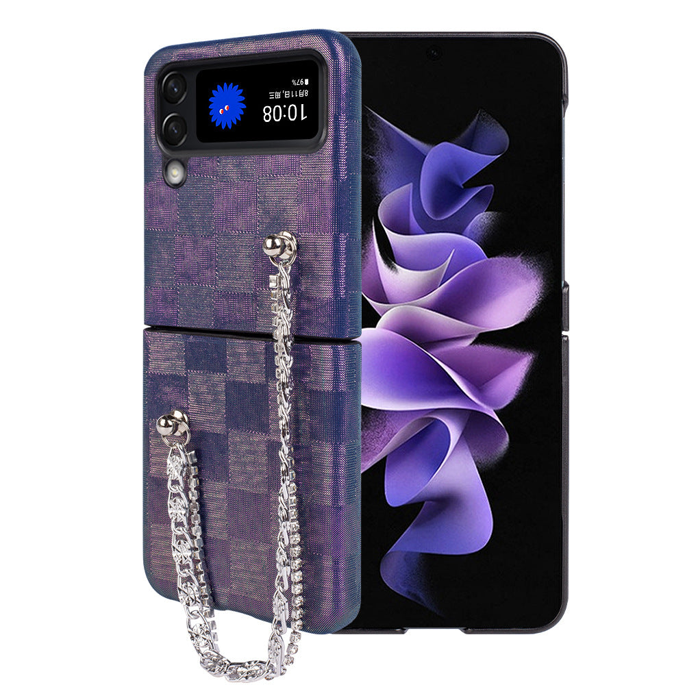 Mobile Phone Case Folding Screen Full Of Stars Bracelet Protective Cover