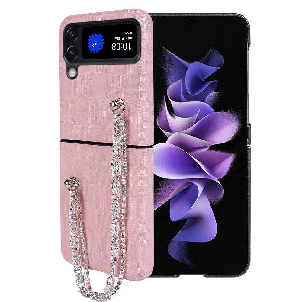 Mobile Phone Case Folding Screen Full Of Stars Bracelet Protective Cover