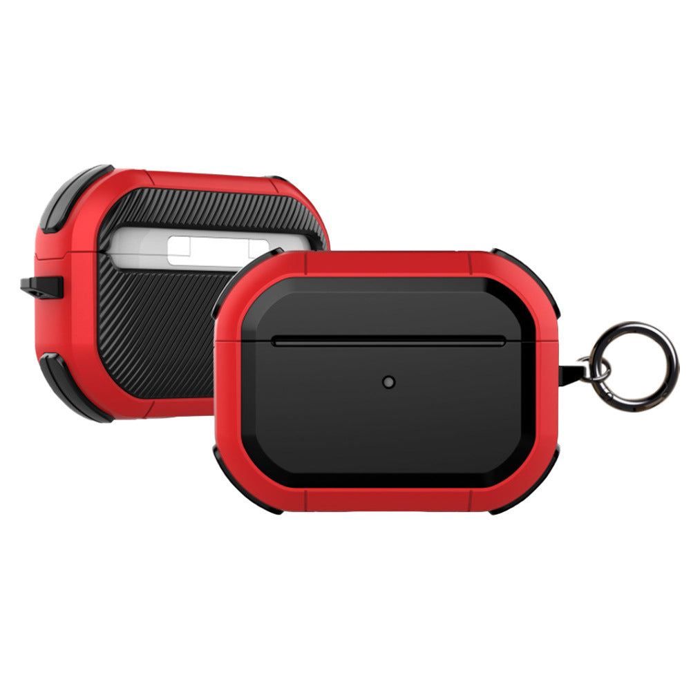 Compatible with Apple, Anti-drop airpods pro protective shell carbon fiber