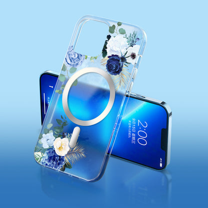 Transparent Magnetic All-inclusive Mobile Phone Case