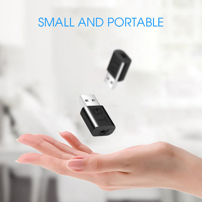 Bluetooth 5.0 Audio Receiver Transmitter Two-In-One Bluetooth Adapter Car Speaker Computer TV Transmitter