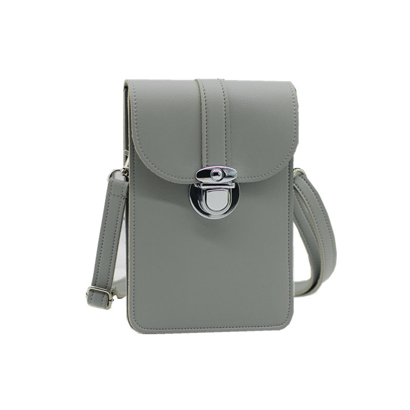 Touch screen mobile phone coin purse