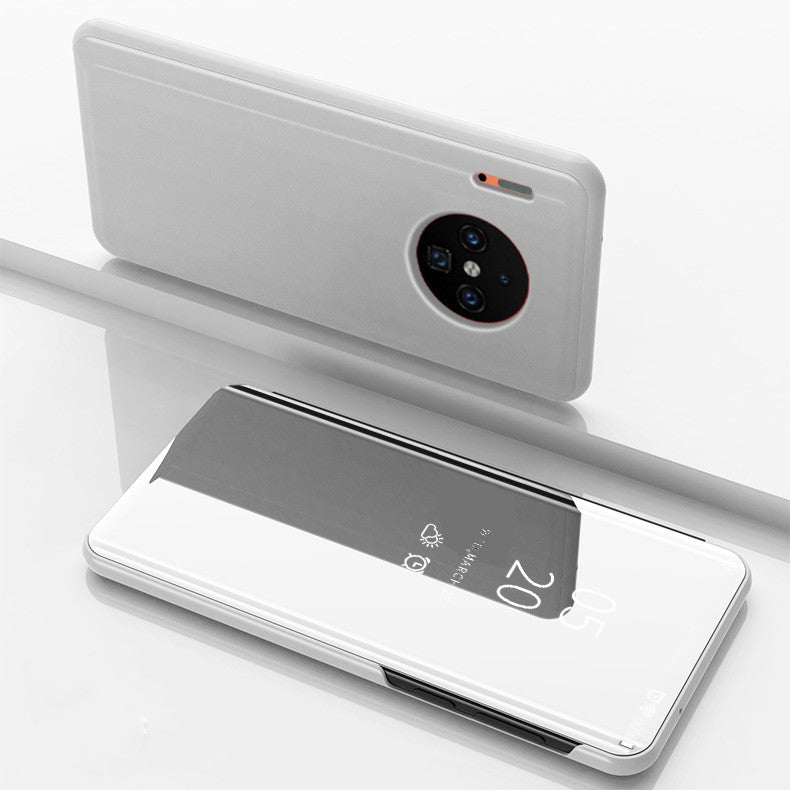 Mirror leather case protector