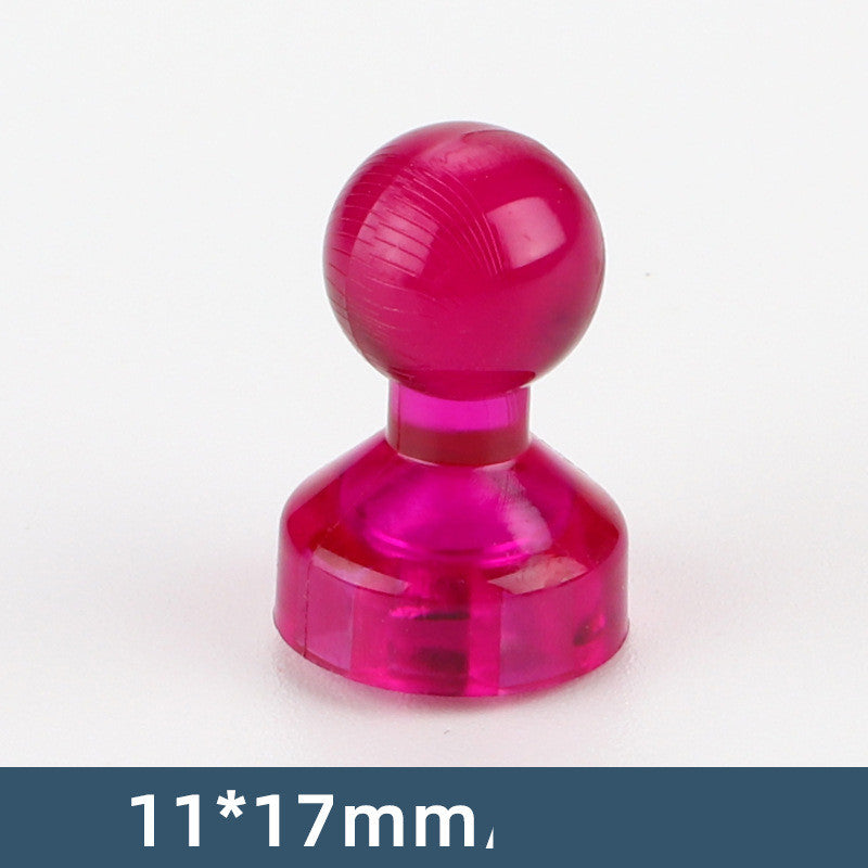 Plastic Magnetic Nail Magnetic Absorption Color Transparent Small