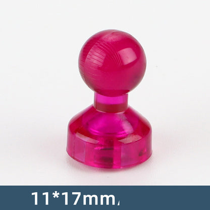 Plastic Magnetic Nail Magnetic Absorption Color Transparent Small