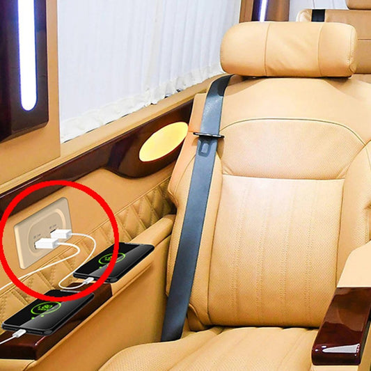 Modified Car USB Dual Charger Socket
