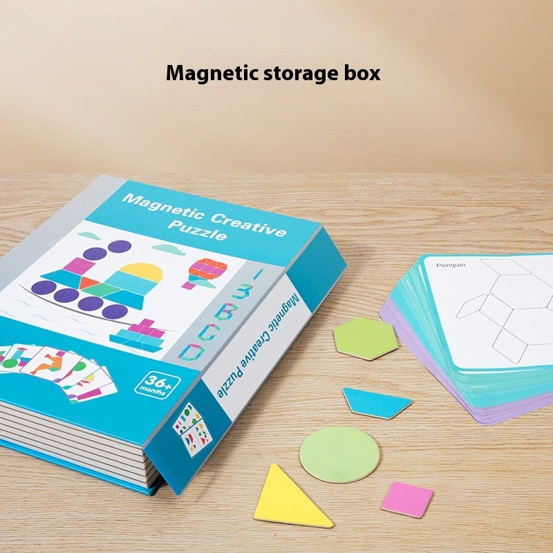 Children's Magnetic Creative Graphics Magnetic Puzzle