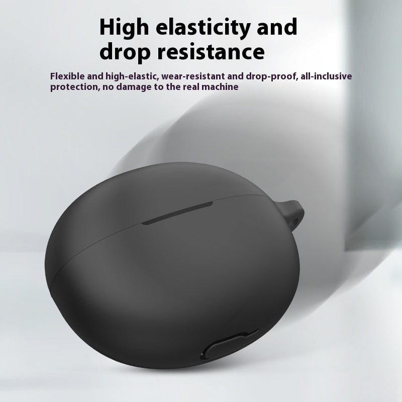 Applicable To Earphone Sleeves Silicone Drop-resistant Dustproof Charging Bin Earphone Case