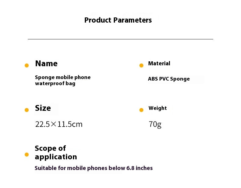 Outdoor Swimming Drifting Water Park Floating Large Mobile Phone Waterproof Bag